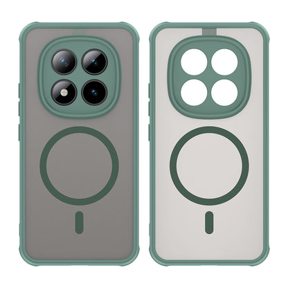 Capa MagSafe para Xiaomi Poco M8 Pro / Redmi Note 15 Pro+ 5G, Techsuit, HaloFrost II, Verde