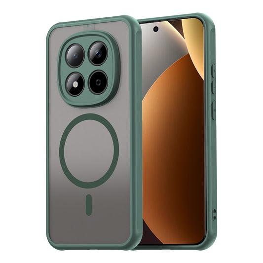 Capa MagSafe para Xiaomi Poco M8 Pro / Redmi Note 15 Pro+ 5G, Techsuit, HaloFrost II, Verde