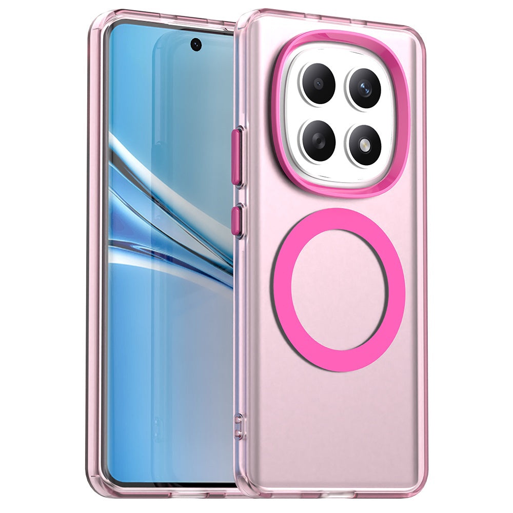 Capa MagSafe para Xiaomi Poco M8 / Redmi Note 15 5G / Note 15 4G, Techsuit, CandyCase, Rosa