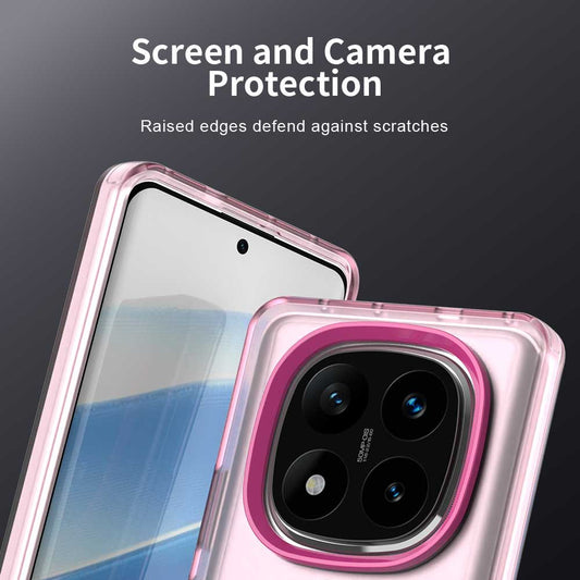 Capa MagSafe para Xiaomi Poco X7 / Redmi Note 14 Pro 5G, Techsuit, CandyCase, Rosa