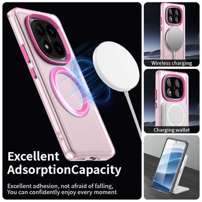 MagSafe Case for Xiaomi Poco X7 / Redmi Note 14 Pro 5G, Techsuit, CandyCase, Pink