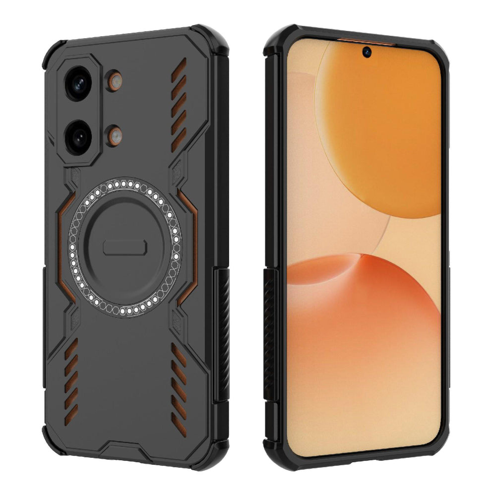 Capa MagSafe para Xiaomi Poco X8 Pro Max, Techsuit, ArmorMag, Preta
