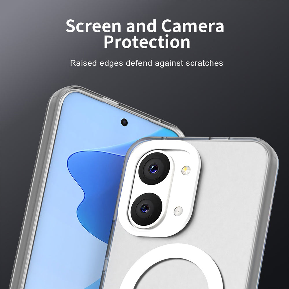 Capa MagSafe para Xiaomi Poco X8 Pro Max, Techsuit, CandyCase, Branca