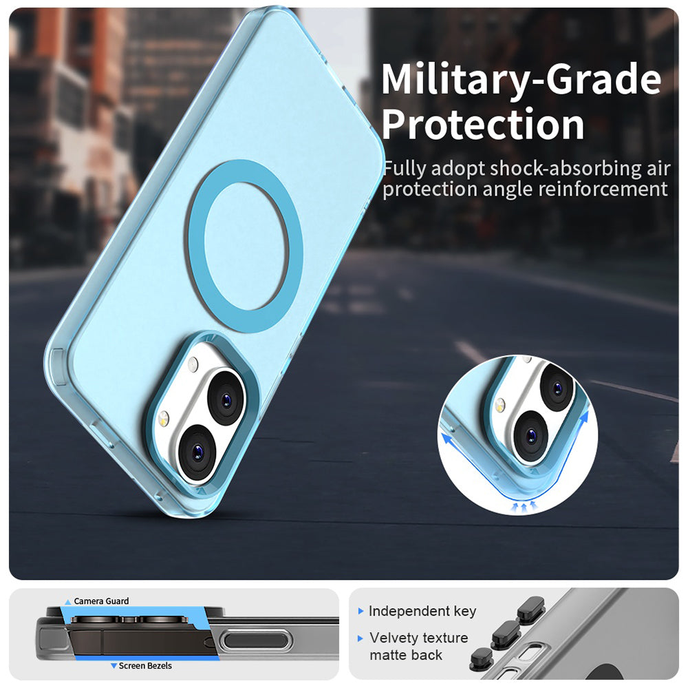 Capa MagSafe para Xiaomi Poco X8 Pro Max, Techsuit, CandyCase, Azul