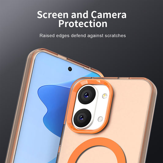 Capa MagSafe para Xiaomi Poco X8 Pro Max, Techsuit, CandyCase, Laranja