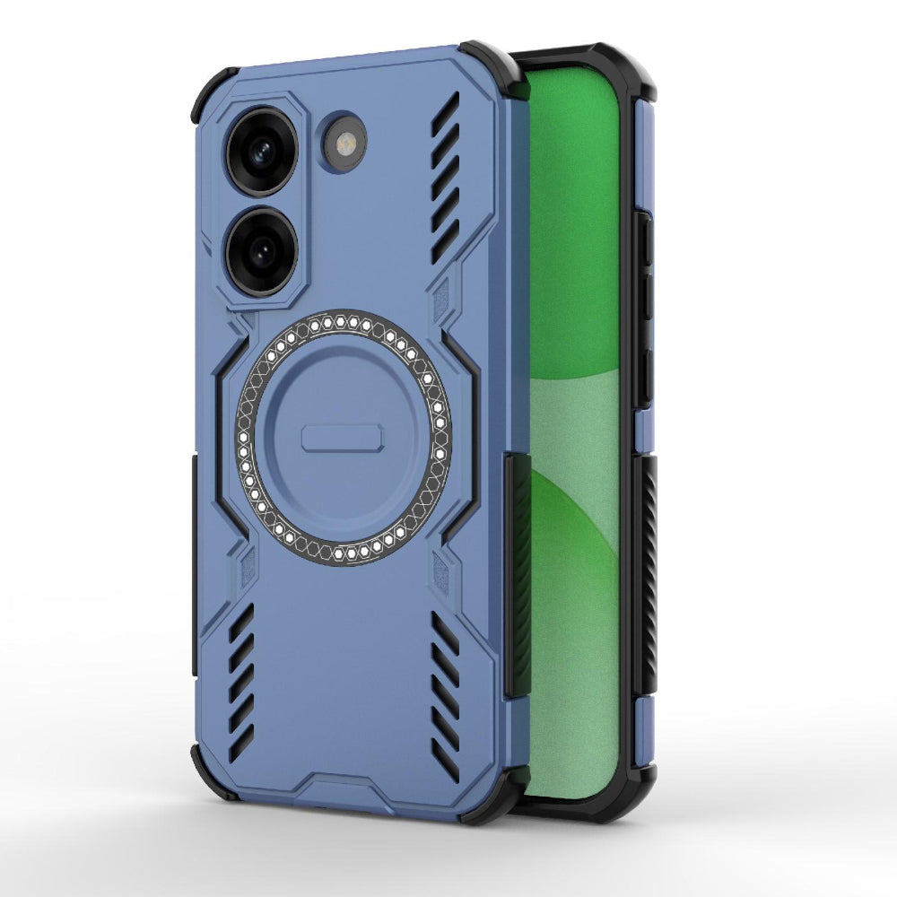 Capa MagSafe para Xiaomi Poco X8 Pro, Techsuit, ArmorMag, Azul
