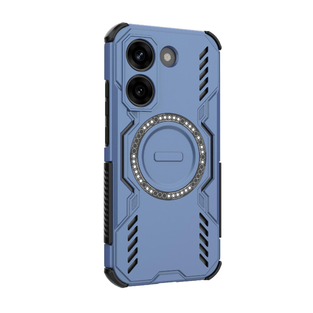 Capa MagSafe para Xiaomi Poco X8 Pro, Techsuit, ArmorMag, Azul