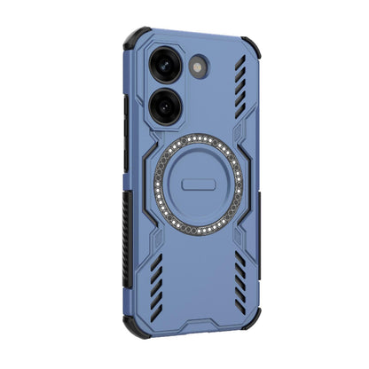 Capa MagSafe para Xiaomi Poco X8 Pro, Techsuit, ArmorMag, Azul