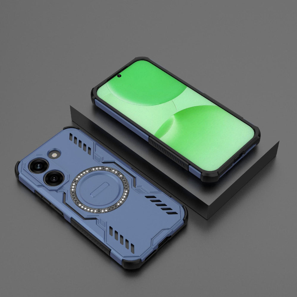 Capa MagSafe para Xiaomi Poco X8 Pro, Techsuit, ArmorMag, Azul