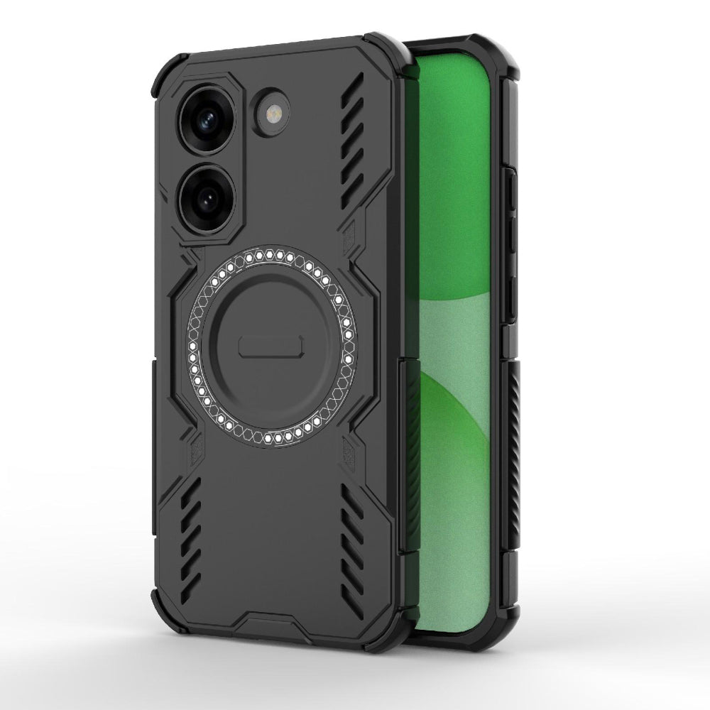 Capa MagSafe para Xiaomi Poco X8 Pro, Techsuit, ArmorMag, Preta