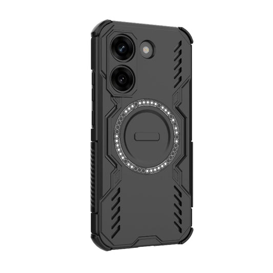 Capa MagSafe para Xiaomi Poco X8 Pro, Techsuit, ArmorMag, Preta