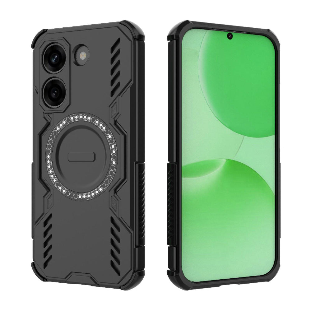 Capa MagSafe para Xiaomi Poco X8 Pro, Techsuit, ArmorMag, Preta