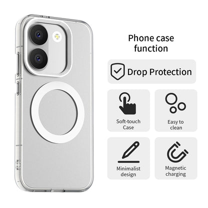 Capa MagSafe para Xiaomi Poco X8 Pro, Techsuit, CandyCase, Branca