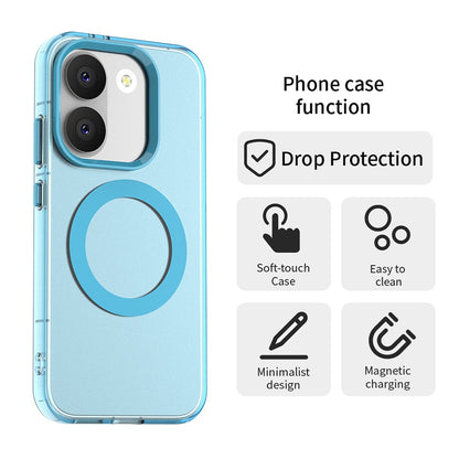 Capa MagSafe para Xiaomi Poco X8 Pro, Techsuit, CandyCase, Azul
