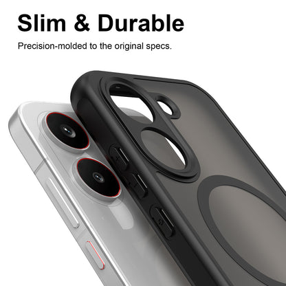 Capa MagSafe para Xiaomi Poco X8 Pro, Techsuit, HaloFrost II, Preta