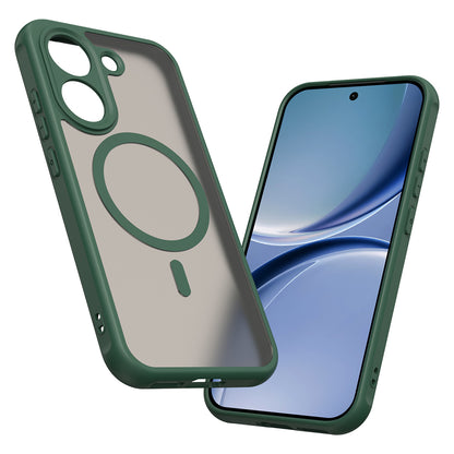 Capa MagSafe para Xiaomi Poco X8 Pro, Techsuit, HaloFrost II, Verde