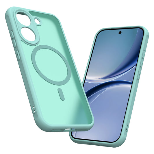 Capa MagSafe para Xiaomi Poco X8 Pro, Techsuit, HaloFrost II, Verde Claro