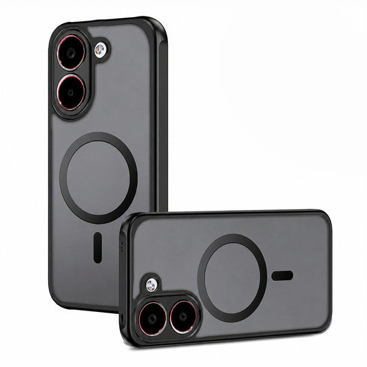 Capa MagSafe para Xiaomi Poco X8 Pro, Techsuit, PureFrost, Preto Satinado