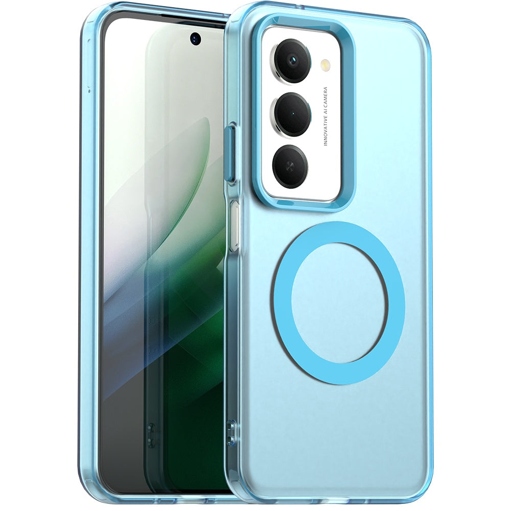 Capa MagSafe para Xiaomi Redmi 15 5G / 15 4G, Techsuit, CandyCase, Azul