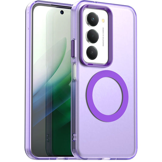 Capa MagSafe para Xiaomi Redmi 15 5G / 15 4G, Techsuit, CandyCase, Roxo