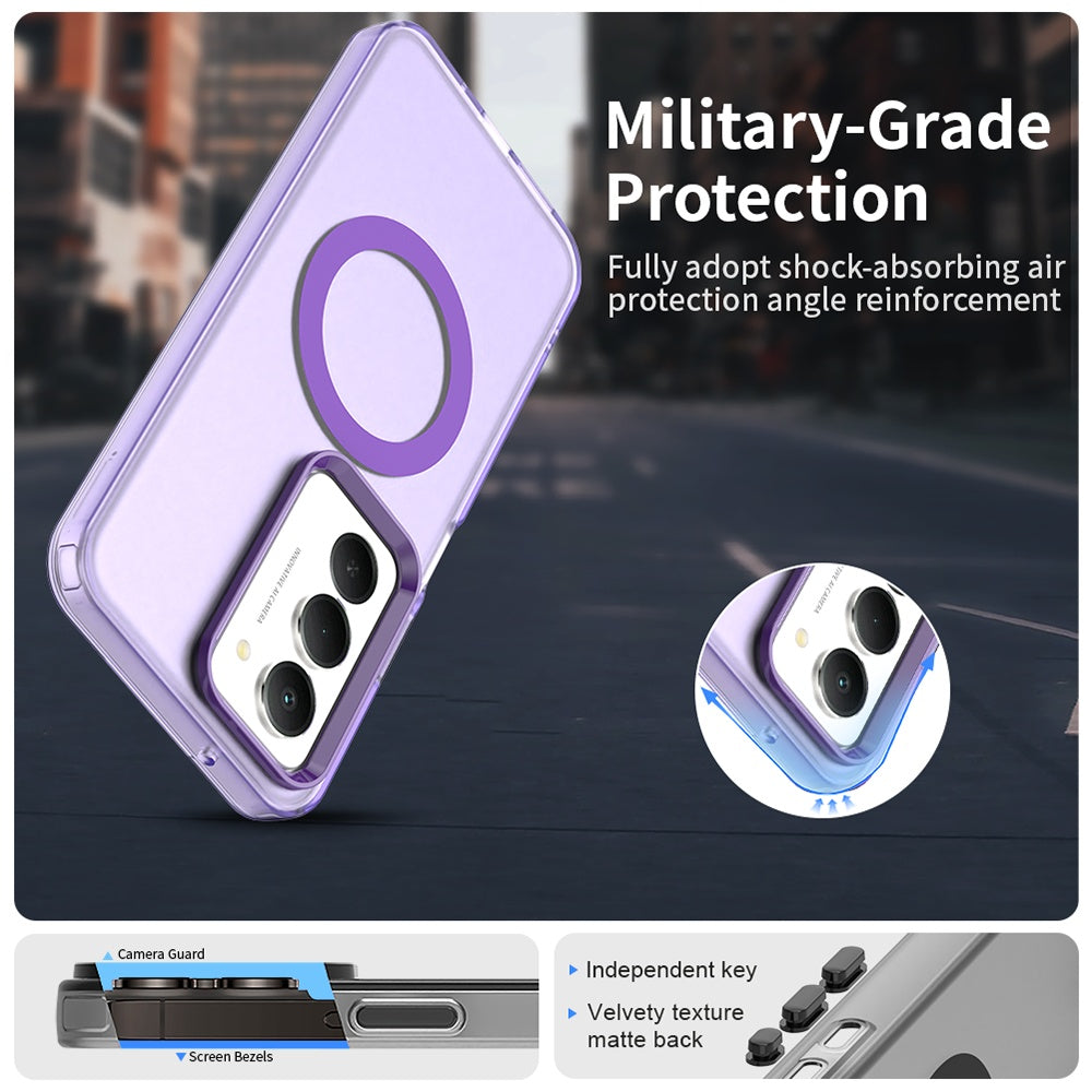 Capa MagSafe para Xiaomi Redmi 15 5G / 15 4G, Techsuit, CandyCase, Roxo