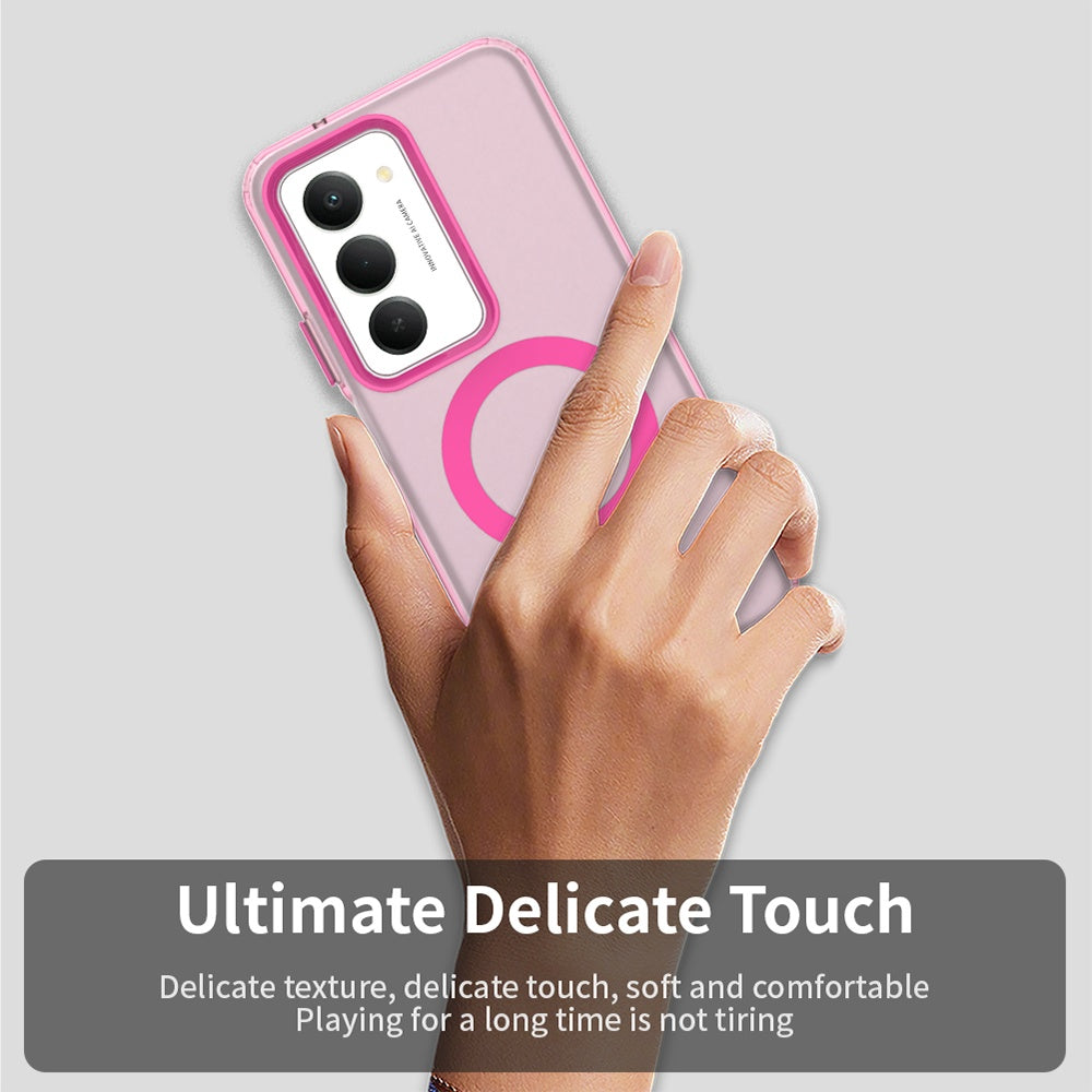 Capa MagSafe para Xiaomi Redmi 15 5G / 15 4G, Techsuit, CandyCase, Rosa