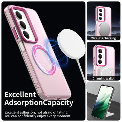 Capa MagSafe para Xiaomi Redmi 15 5G / 15 4G, Techsuit, CandyCase, Rosa