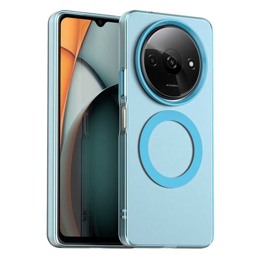 Capa MagSafe para Xiaomi Redmi A3x / A3, Techsuit, CandyCase, Azul
