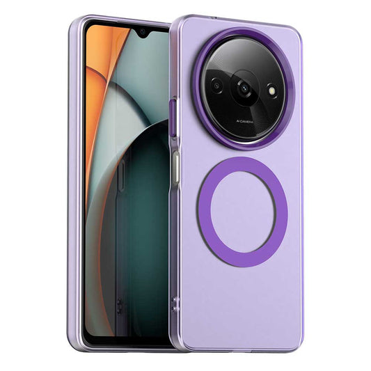 Capa MagSafe para Xiaomi Redmi A3x / A3, Techsuit, CandyCase, Roxo