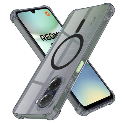 Capa MagSafe para Xiaomi Redmi A5 4G (Standard), Techsuit, Transparente Antichoque, Fumada