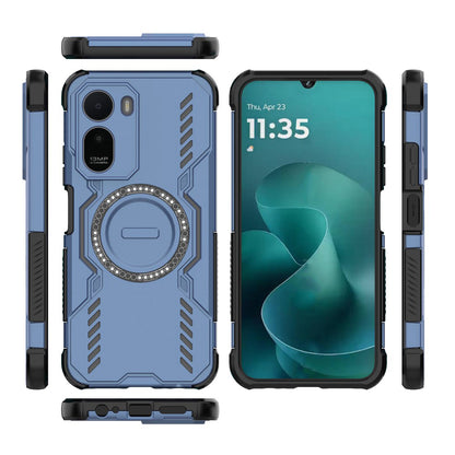 Capa MagSafe para Xiaomi Redmi A7 Pro 4G, Techsuit, ArmorMag, Azul