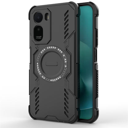 Capa MagSafe para Xiaomi Redmi A7 Pro 4G, Techsuit, ArmorMag, Preta