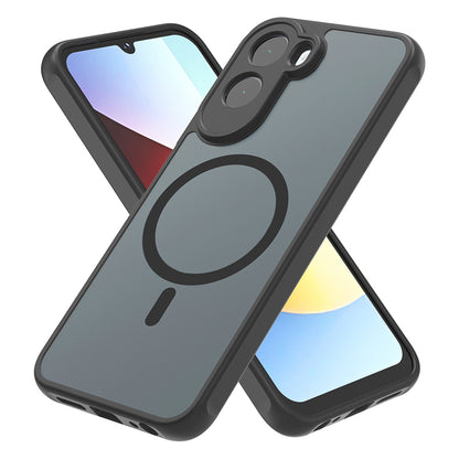 Capa MagSafe para Xiaomi Redmi A7 Pro 4G, Techsuit, HaloFrost II, Preta