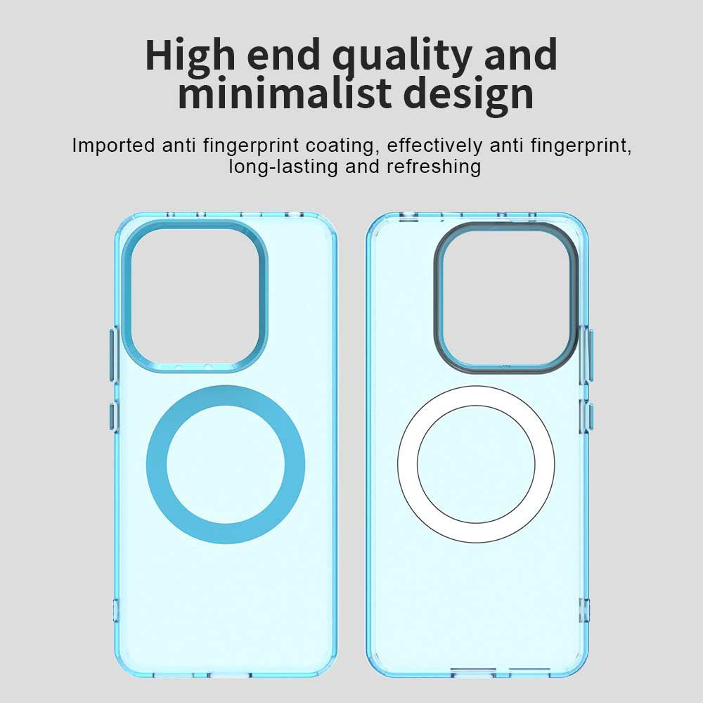 Capa MagSafe para Xiaomi Redmi Note 14 4G (Regional), Techsuit, CandyCase, Azul