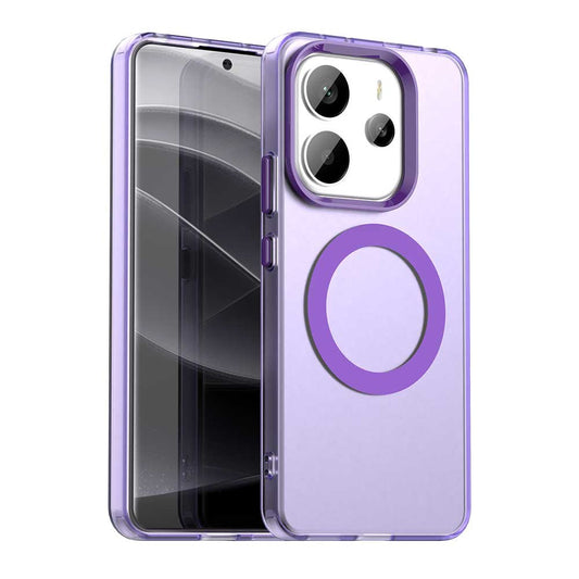Capa MagSafe para Xiaomi Redmi Note 14 4G (Regional), Techsuit, CandyCase, Roxo