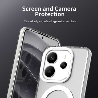 Capa MagSafe para Xiaomi Redmi Note 14 4G (Standard), Techsuit, CandyCase, Branca
