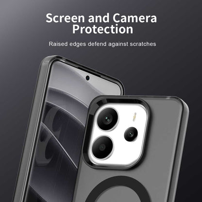 Capa MagSafe para Xiaomi Redmi Note 14 4G (Standard), Techsuit, CandyCase, Preta