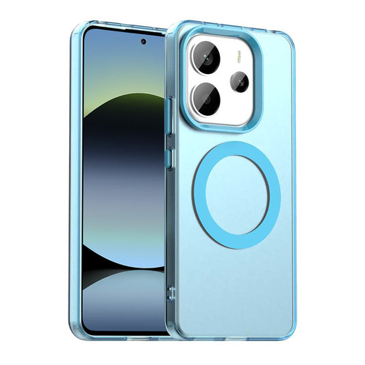 Capa MagSafe para Xiaomi Redmi Note 14 5G, Techsuit, CandyCase, Azul