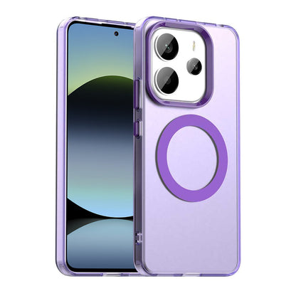 Capa MagSafe para Xiaomi Redmi Note 14 5G, Techsuit, CandyCase, Roxo