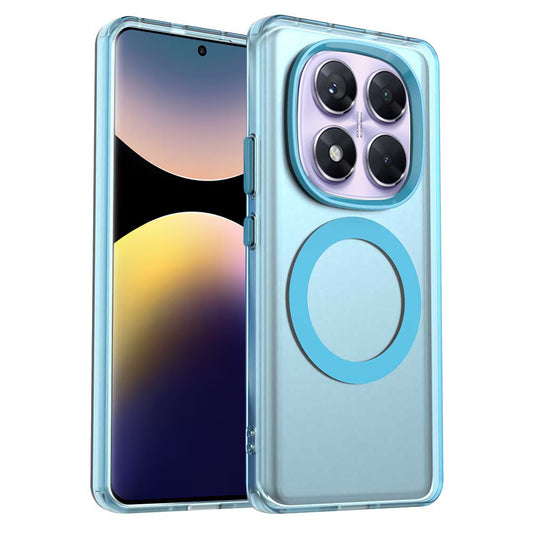 Capa MagSafe para Xiaomi Redmi Note 14 Pro 4G, Techsuit, CandyCase, Azul