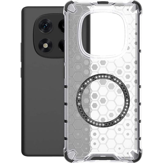 Capa MagSafe para Xiaomi Redmi Note 14 Pro 4G, Techsuit, HoneyComb Shield, Branca