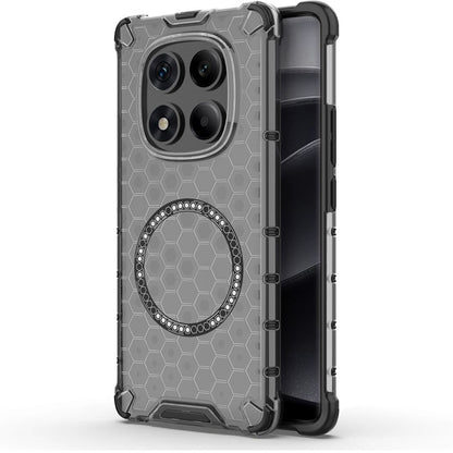 Capa MagSafe para Xiaomi Redmi Note 14 Pro 4G, Techsuit, HoneyComb Shield, Preta
