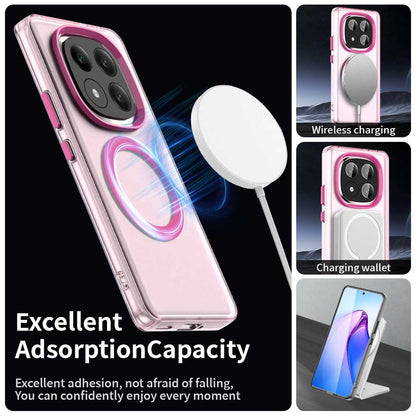 MagSafe Case for Xiaomi Redmi Note 14 Pro+ 5G, Techsuit, CandyCase, Pink
