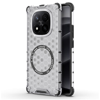 Capa MagSafe para Xiaomi Redmi Note 14 Pro+ 5G, Techsuit, HoneyComb Shield, Branca