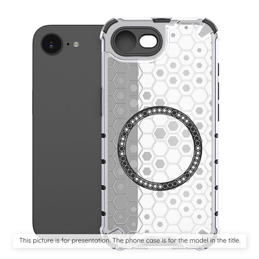 Capa MagSafe para Xiaomi Redmi Note 14S, Techsuit, HoneyComb Shield, Branca