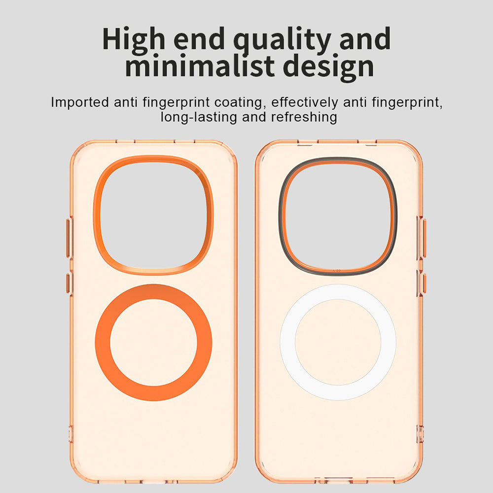 Capa MagSafe para Xiaomi Redmi Note 15 Pro 5G, Techsuit, CandyCase, Laranja
