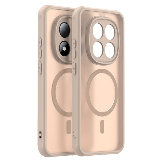 MagSafe Case for Xiaomi Redmi Note 15 Pro 5G, Techsuit, HaloFrost II, Gold