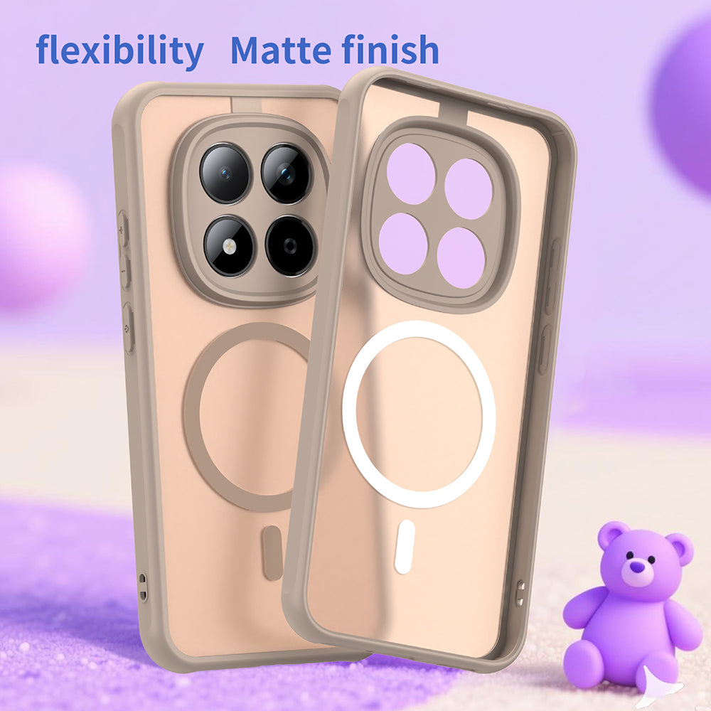 Capa MagSafe para Xiaomi Redmi Note 15 Pro 5G, Techsuit, HaloFrost II, Dourada