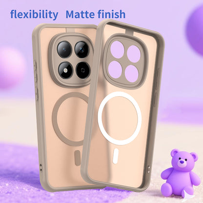 Capa MagSafe para Xiaomi Redmi Note 15 Pro 5G, Techsuit, HaloFrost II, Dourada
