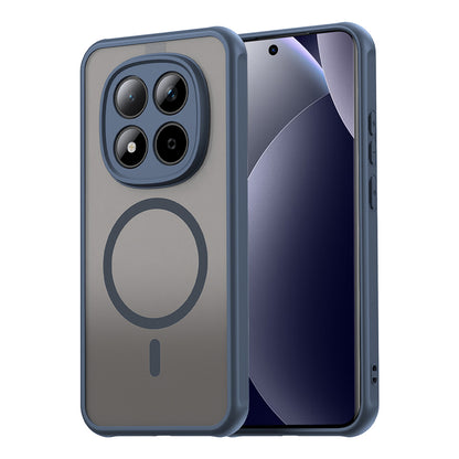 Capa MagSafe para Xiaomi Redmi Note 15 Pro 5G, Techsuit, HaloFrost II, Azul-marinho